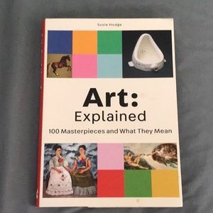 Hardback book, Art Explained, in mint condition.